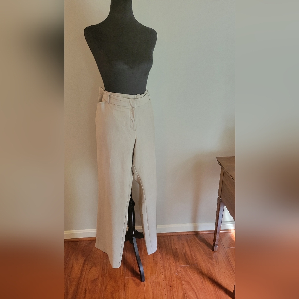 Worthington cream dress pants 18W